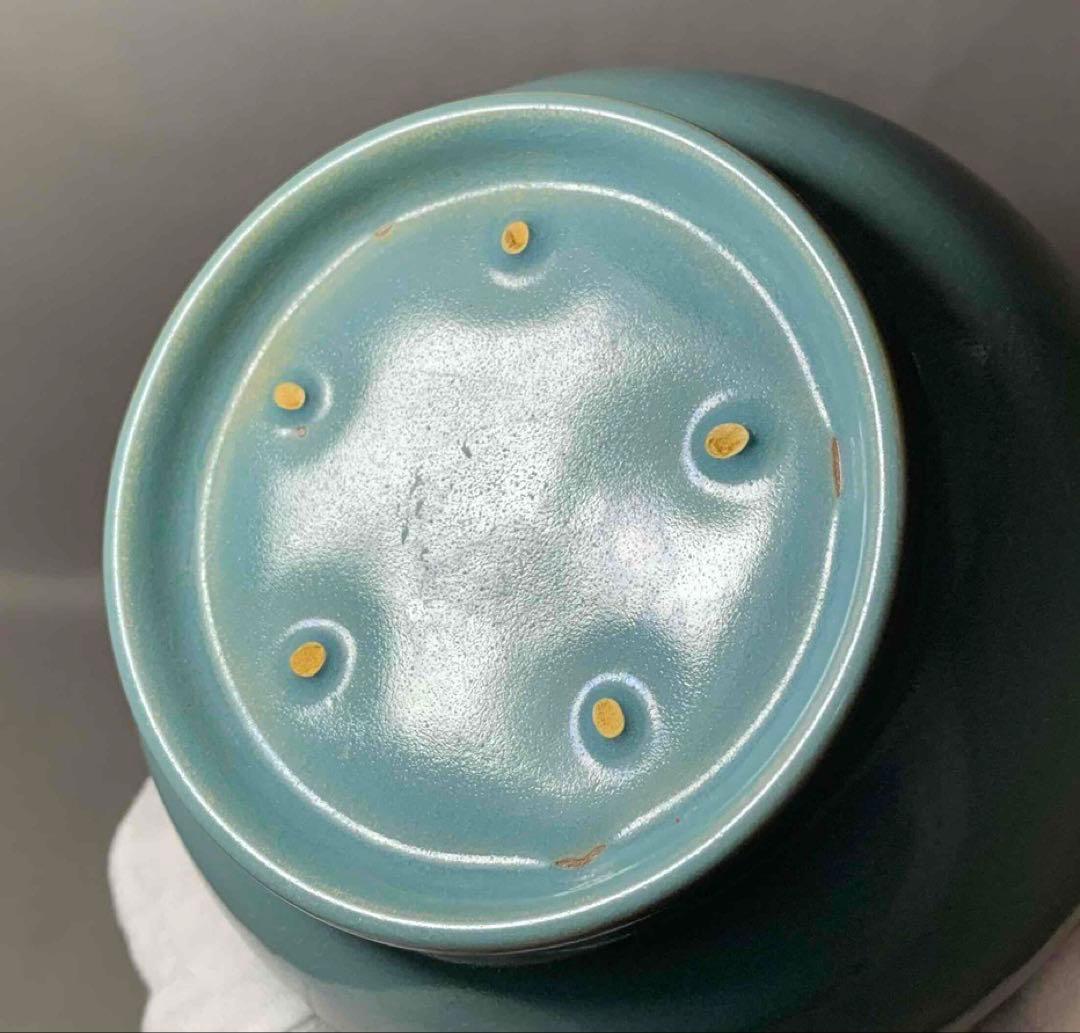 中国 首に段のある瓶　u6230854