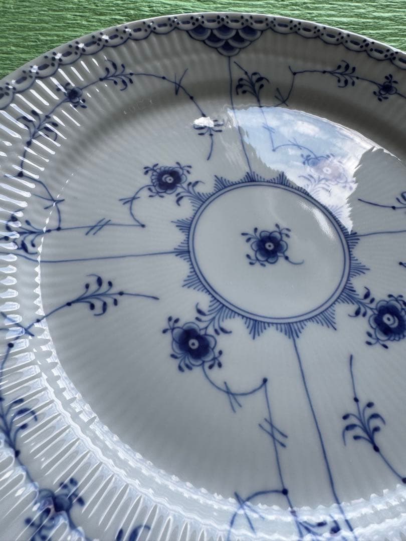 ロイヤルコペンハーゲン ハーフレース　プレート　24.5cm ３枚セット