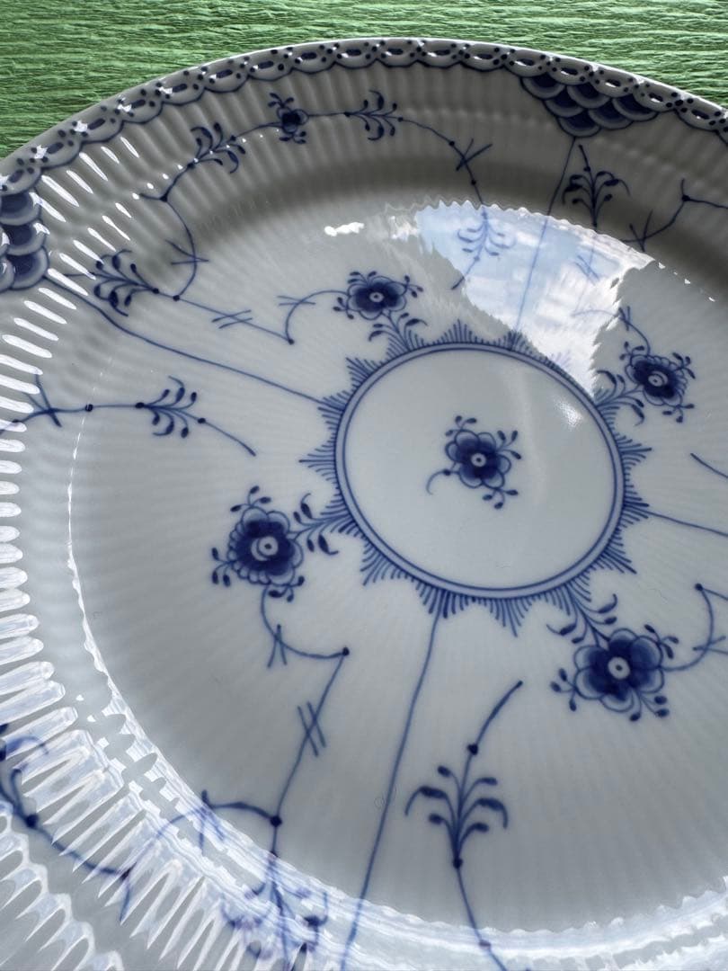 ロイヤルコペンハーゲン ハーフレース　プレート　24.5cm ３枚セット