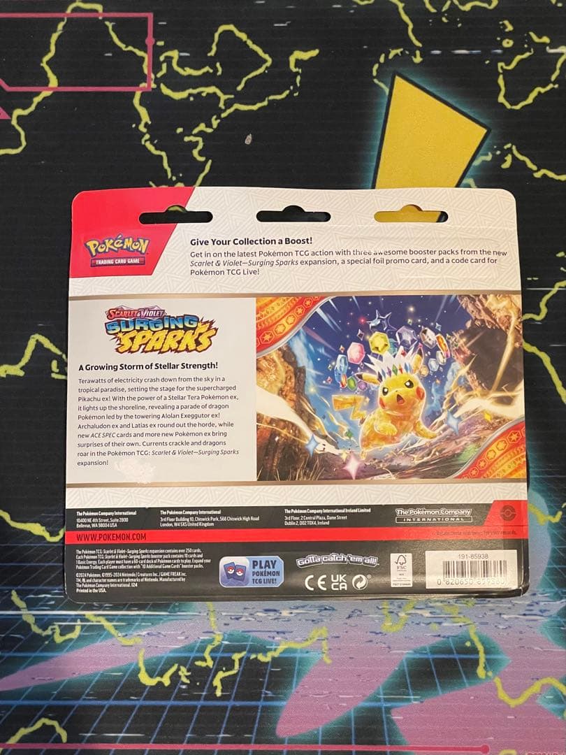 ポケモンカード スリーニングスパークスセット