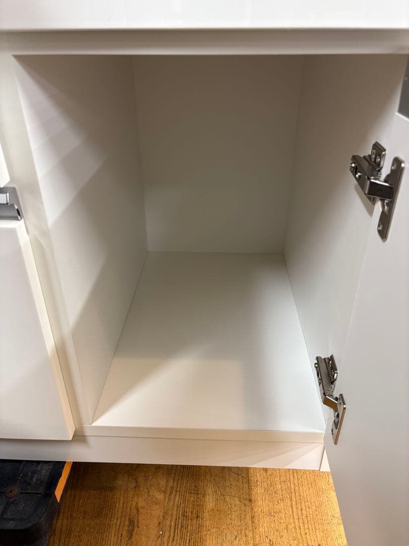 M068 ニトリ キッチンカウンター 幅1200mm ホワイト