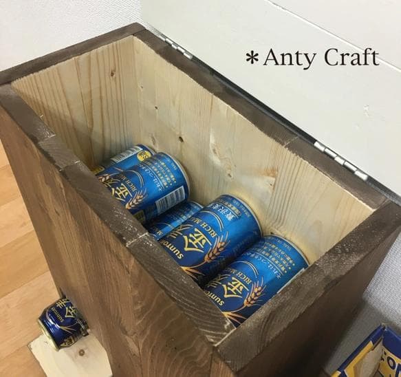 【350ml缶なら24本収納可能！】ビールケースカバー（缶飲料ストッカー）