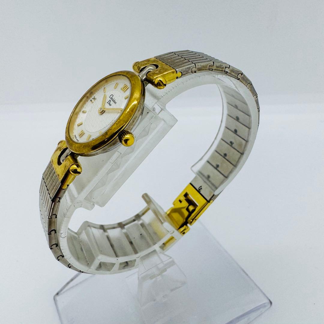 ✨Dior✨ディオール✨CD✨3025✨クォーツ✨ホワイト文字盤✨腕時計✨
