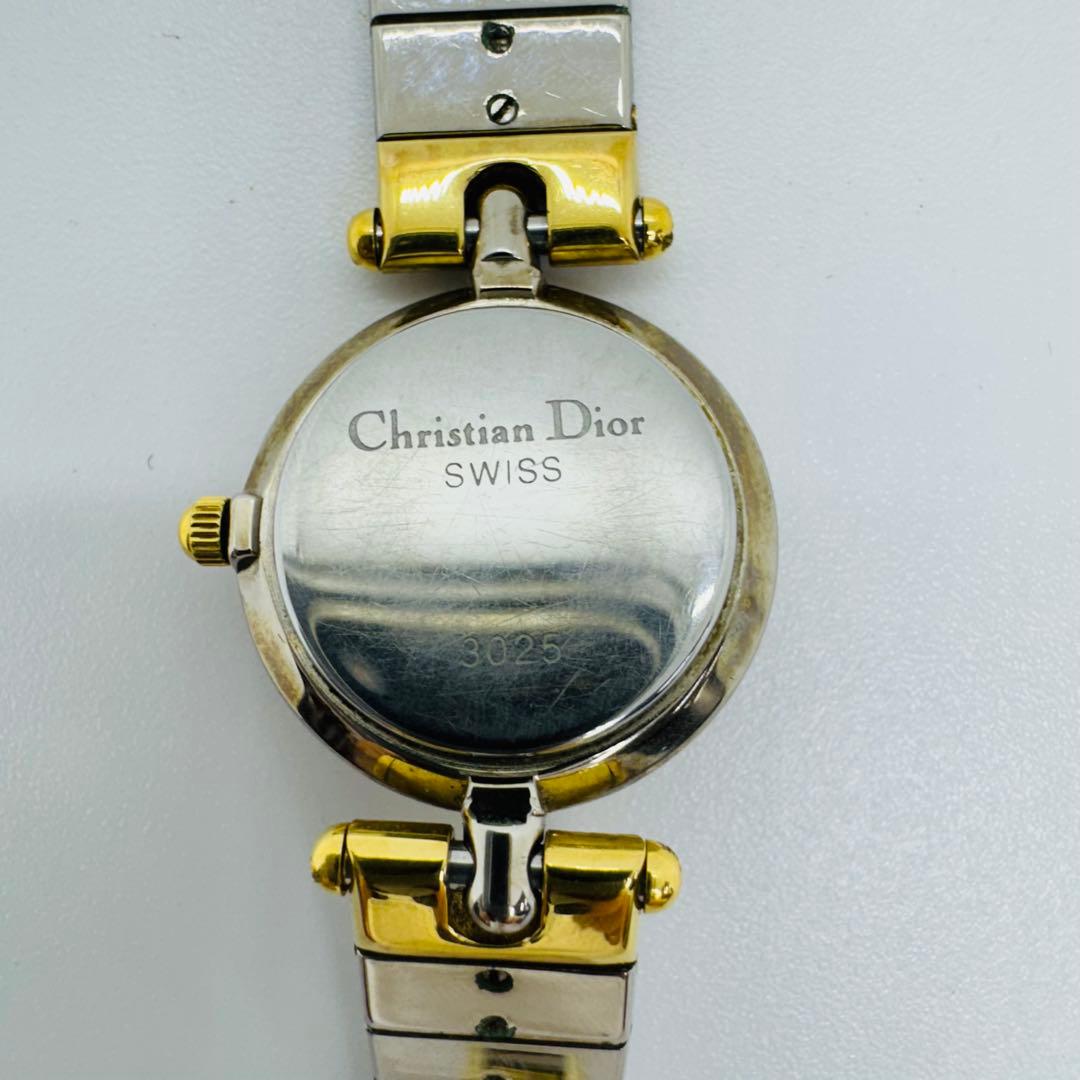 ✨Dior✨ディオール✨CD✨3025✨クォーツ✨ホワイト文字盤✨腕時計✨