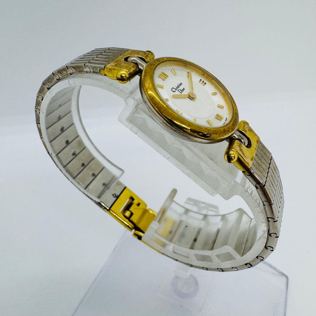 ✨Dior✨ディオール✨CD✨3025✨クォーツ✨ホワイト文字盤✨腕時計✨