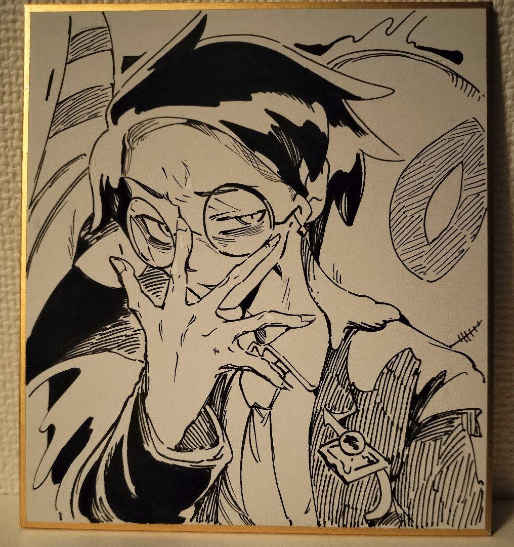 直筆】ポケモンZAのカラスバ【色紙イラスト】 - メルカリ