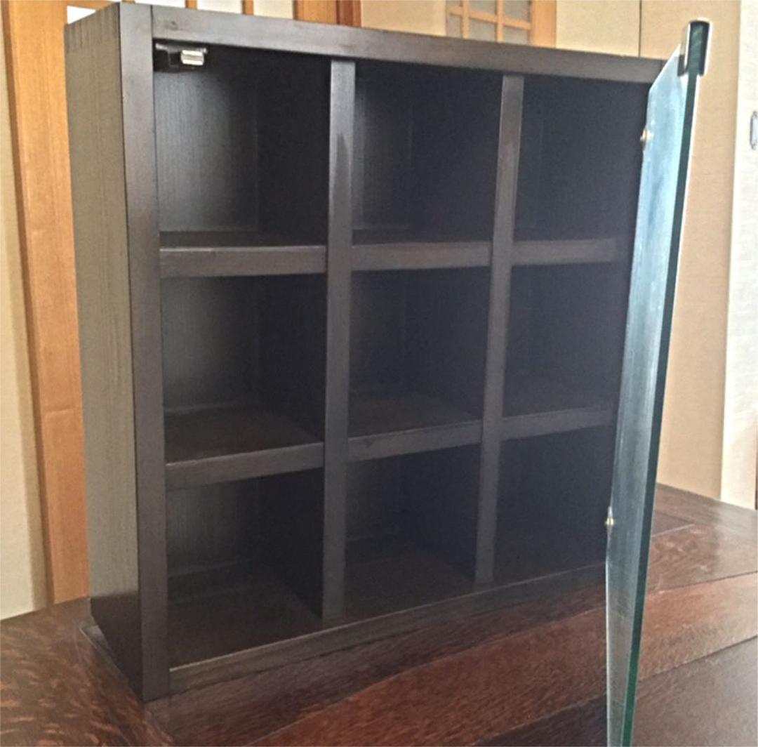 別注品/壁掛けコレクションBOX(45×45×D15cm)