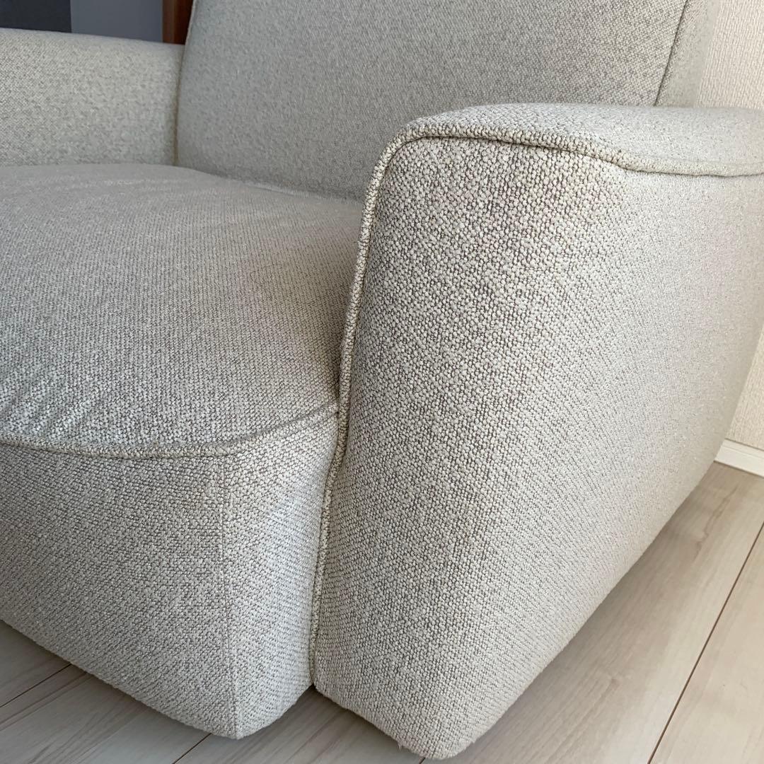 unico ウニコ WELM カバーリング ソファ 1.5S アイボリー