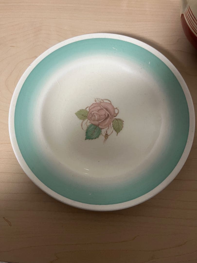 スージークーパーデザート皿・カップ・ガラスコップ　5点セット