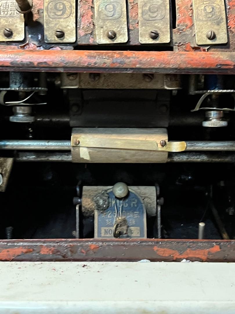 アンティークレジスター レトロレジスター 金銭登録機 セイコー金銭登録機