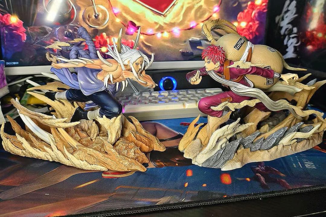 2セット NARUTO ナルト 君麻呂 vs 我愛羅 フィギュア - メルカリ