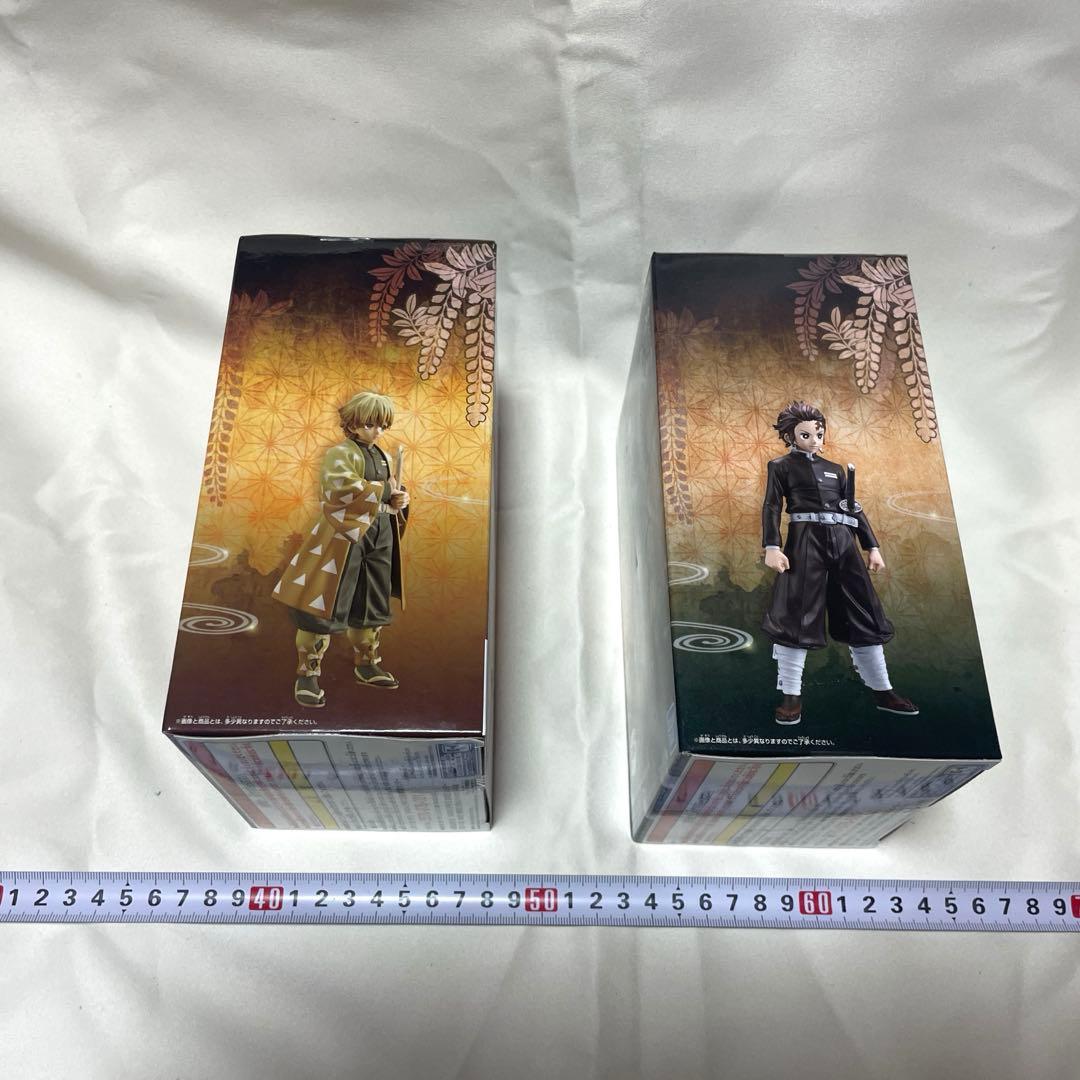 鬼滅の刃　フィギュア　絆ノ装　 肆ノ型 我妻善逸、陸ノ型 竈門炭治郎