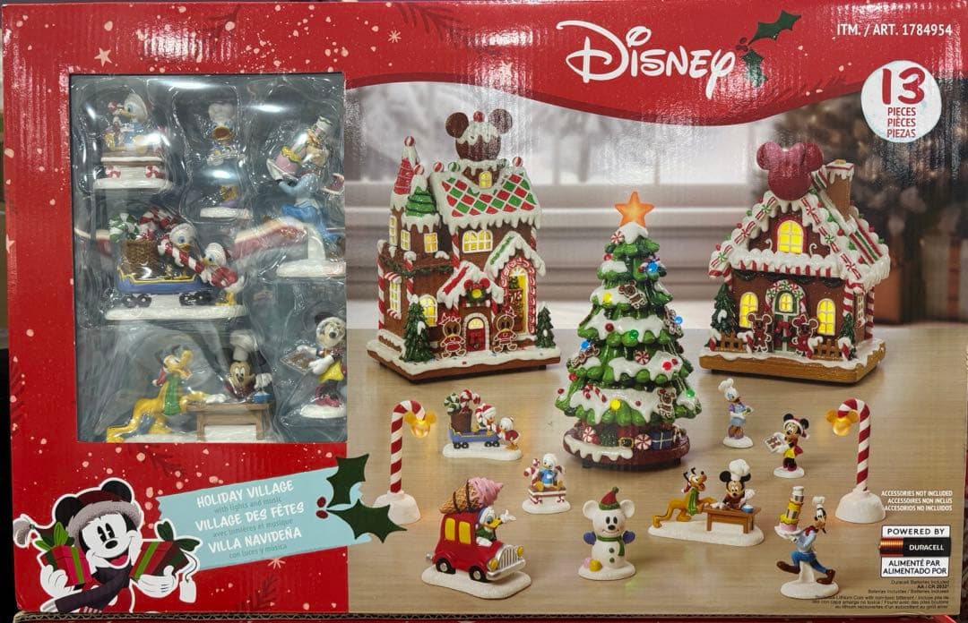 コストコ ディズニー クリスマス ヴィレッジ 新品未開封 2025 最安値