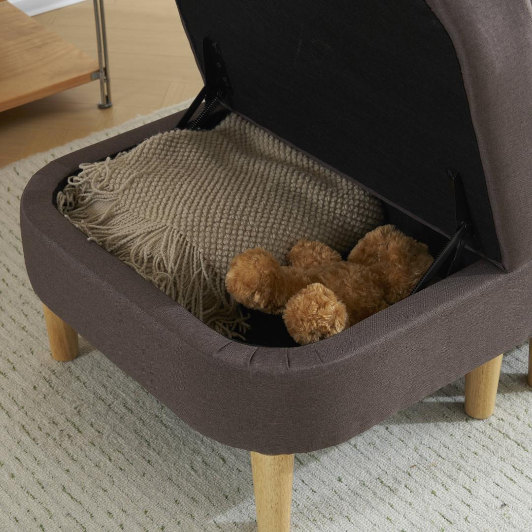 ソファ　 ソファー　カウチソファ　2人掛け オットマン付き　多機能ソファ