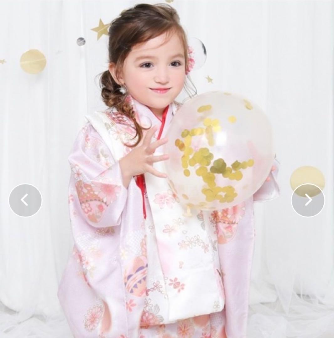 【KYOETSU】七五三 女の子 着物9点セット 薄紫色