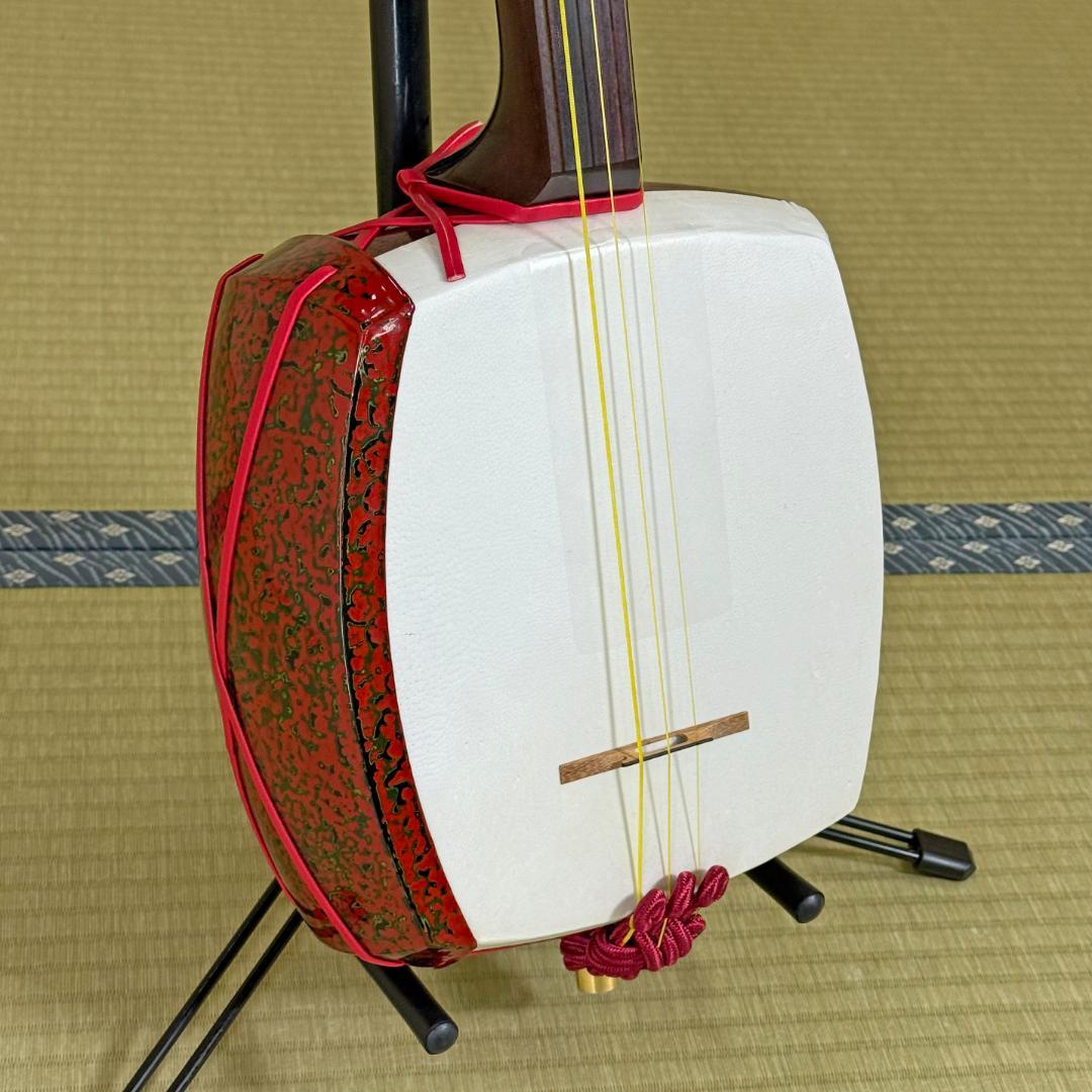フルメンテ済 津軽三味線 中古 紅木 トチあり ケース付 津33 - メルカリ
