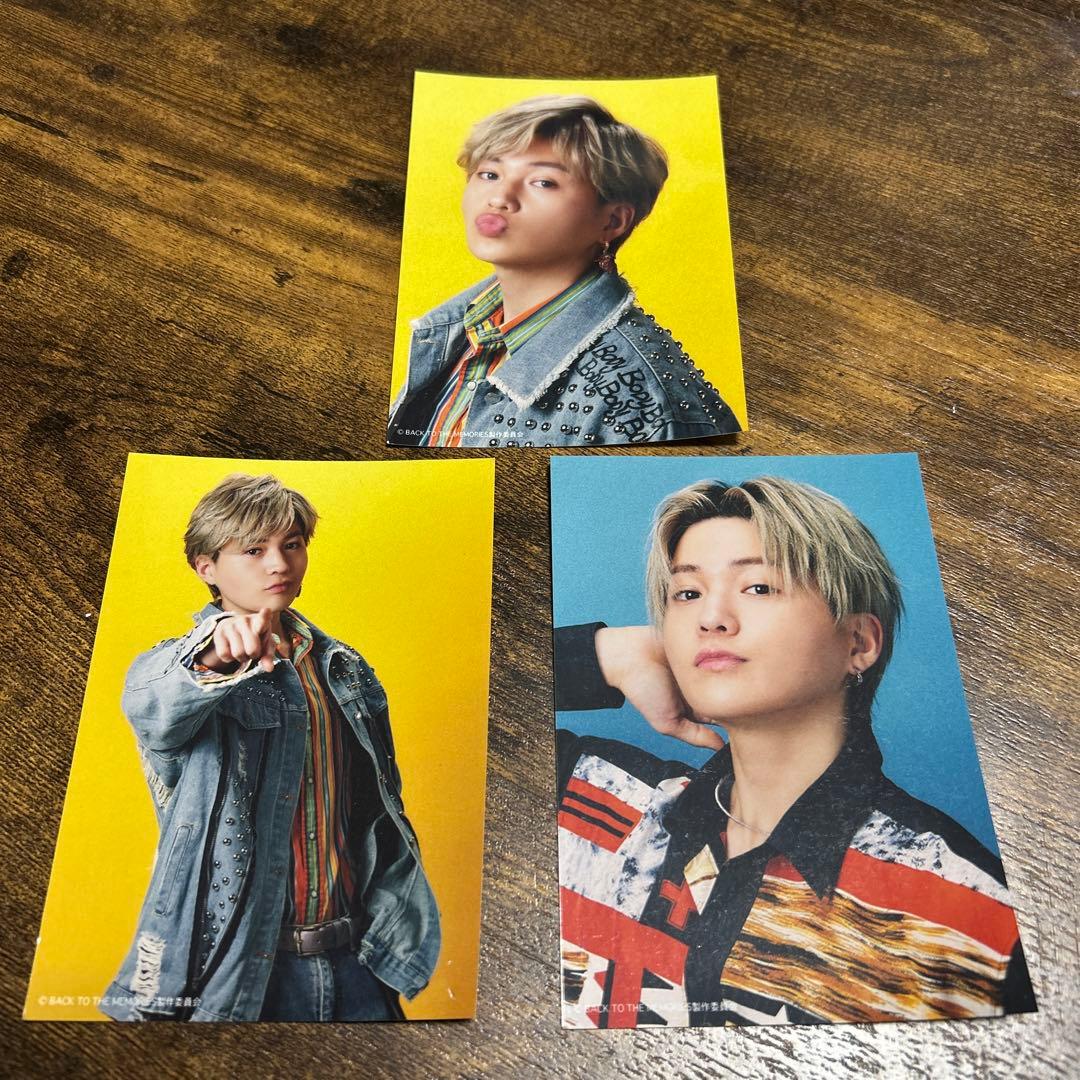 FANTASTIC八木勇征 写真カード 3枚セット＋オマケ付き♬ - メルカリ