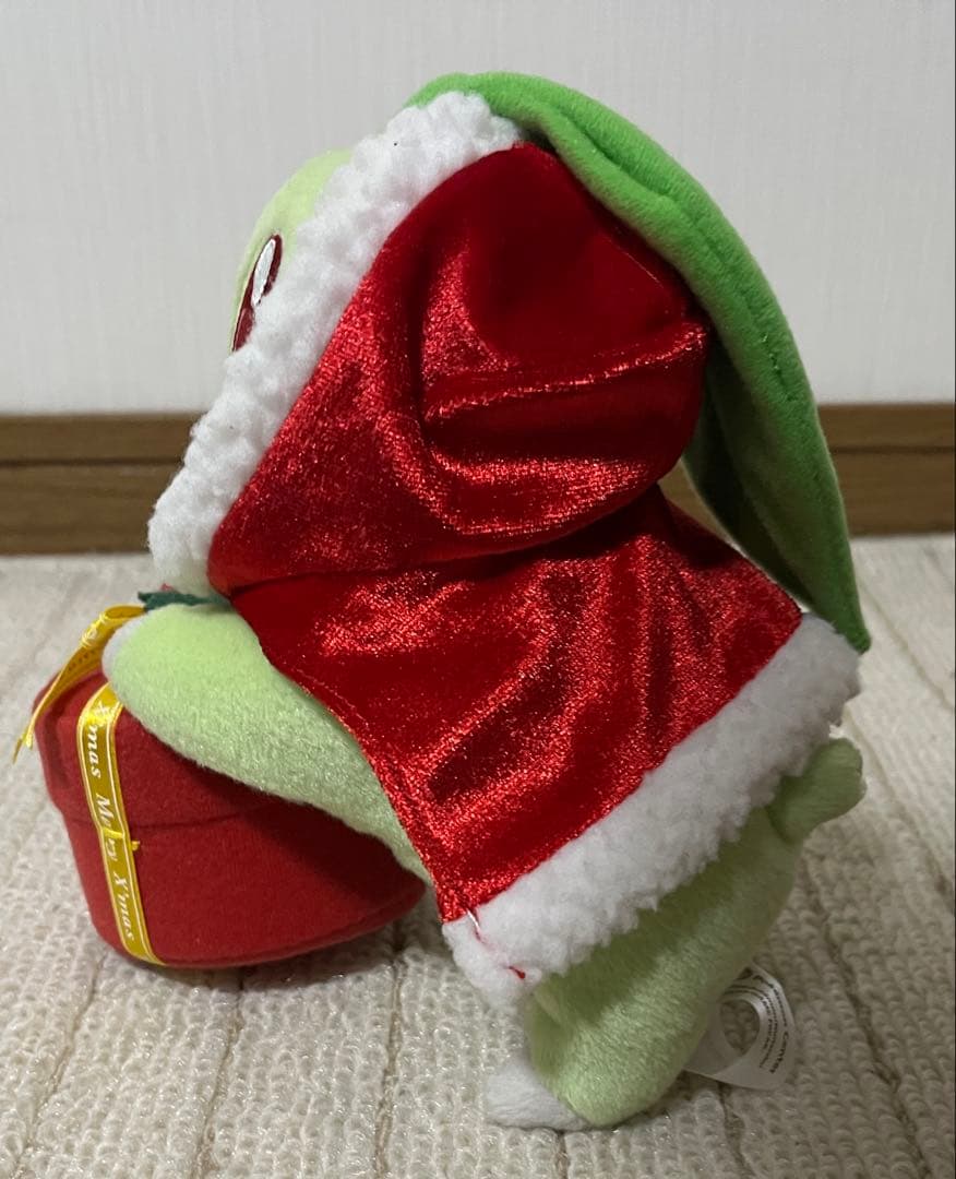 2009年 ポケモン ぬいぐるみ スイーツクリスマス　チコリータ サンタ