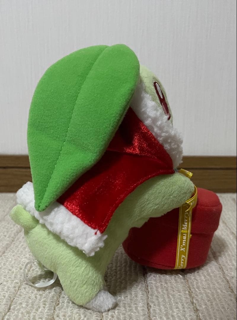 2009年 ポケモン ぬいぐるみ スイーツクリスマス　チコリータ サンタ
