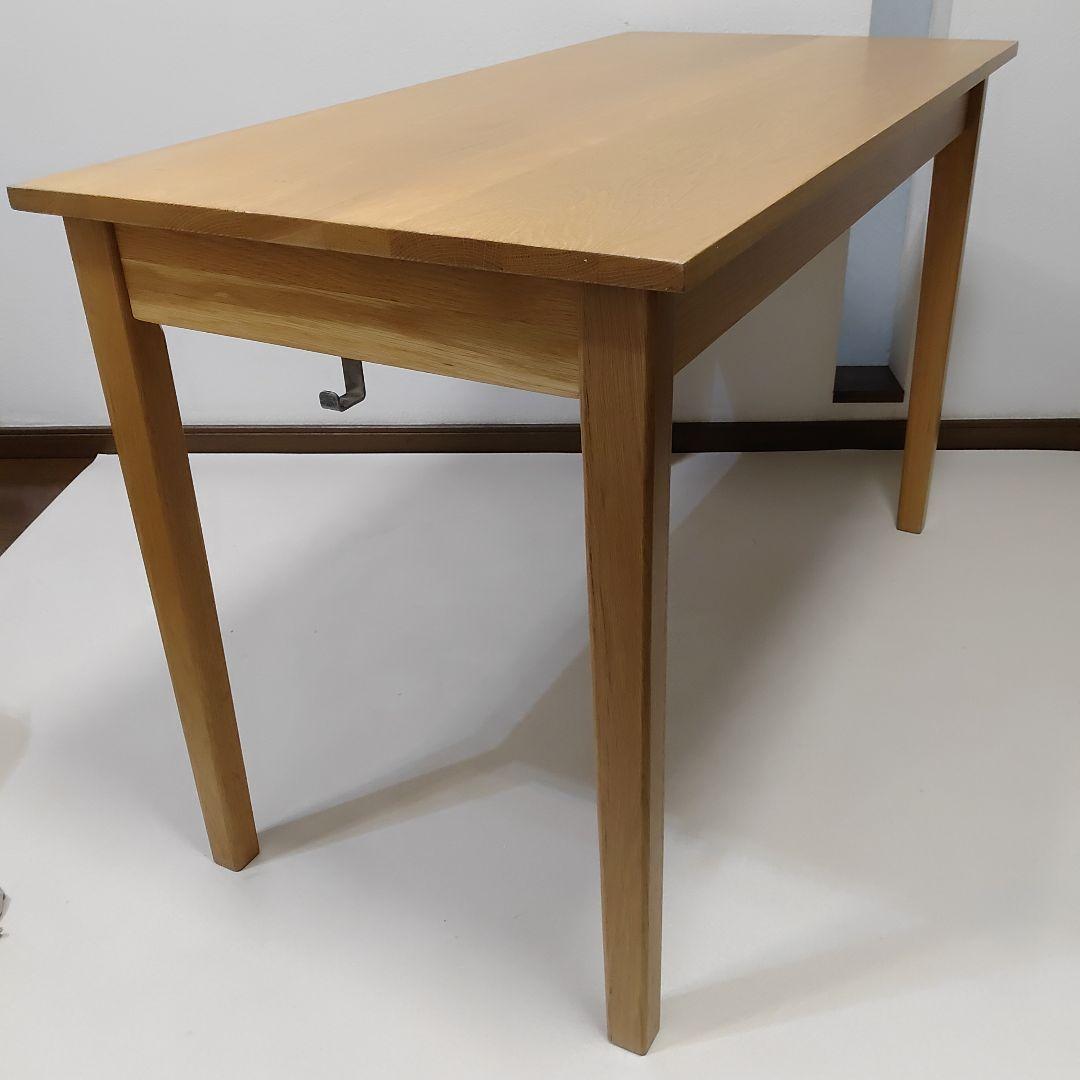 無印良品 良品計画 デスク 学習机 作業台 オーク材 送料無料