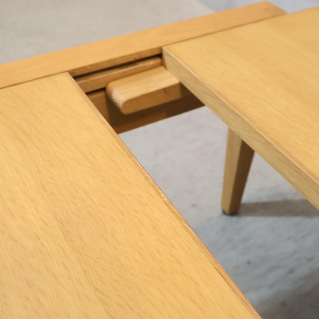 ACTUS アクタス アルケミー オーク材 エクステンションリビングテーブル