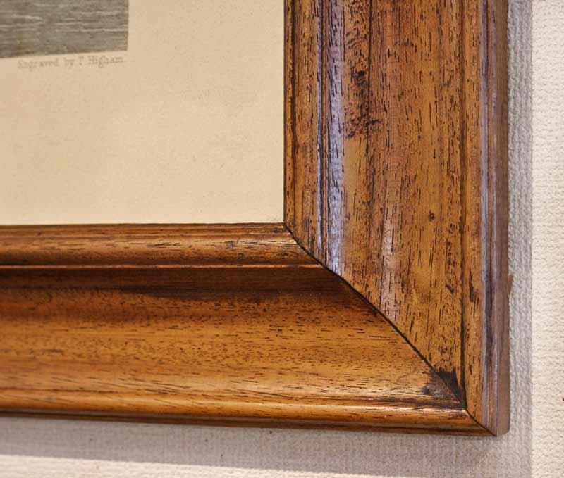 イタリア 額絵 ベネチア柄 エッチング アンティーク 古典 TOS-1517