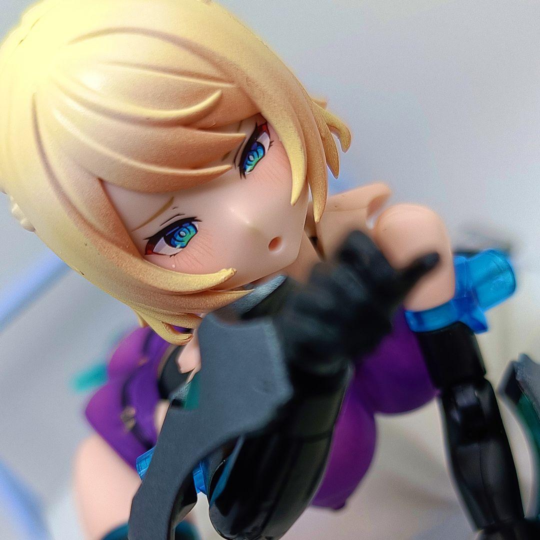 メガミデバイス　エクソシスト WIDOW バイクライダー　プラモデル　塗装完成品