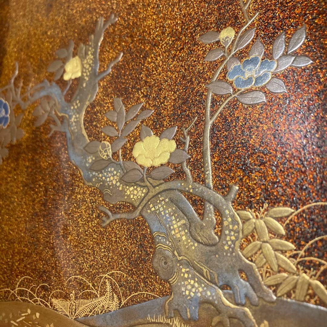 硯箱 蒔絵 硯 水滴 骨董 時代物 すずり すずり箱 - メルカリ