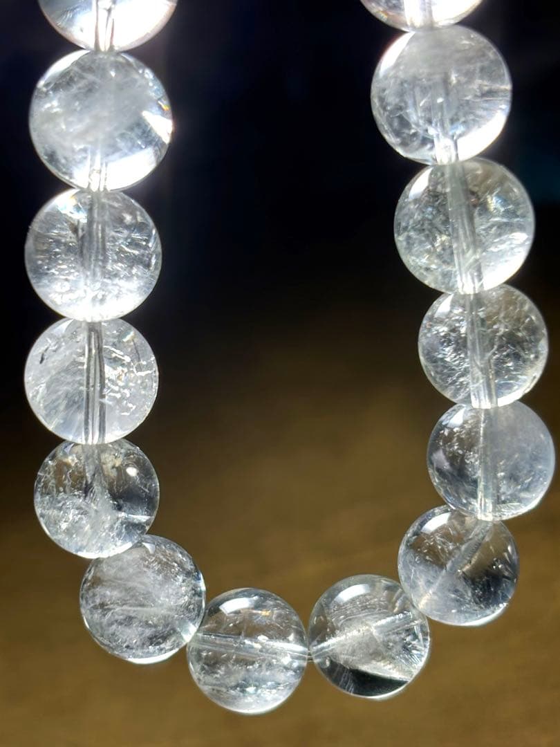 グリーンクォーツアゼツライトブレスレット11.3〜11.9㎜（新品未使用）高品質