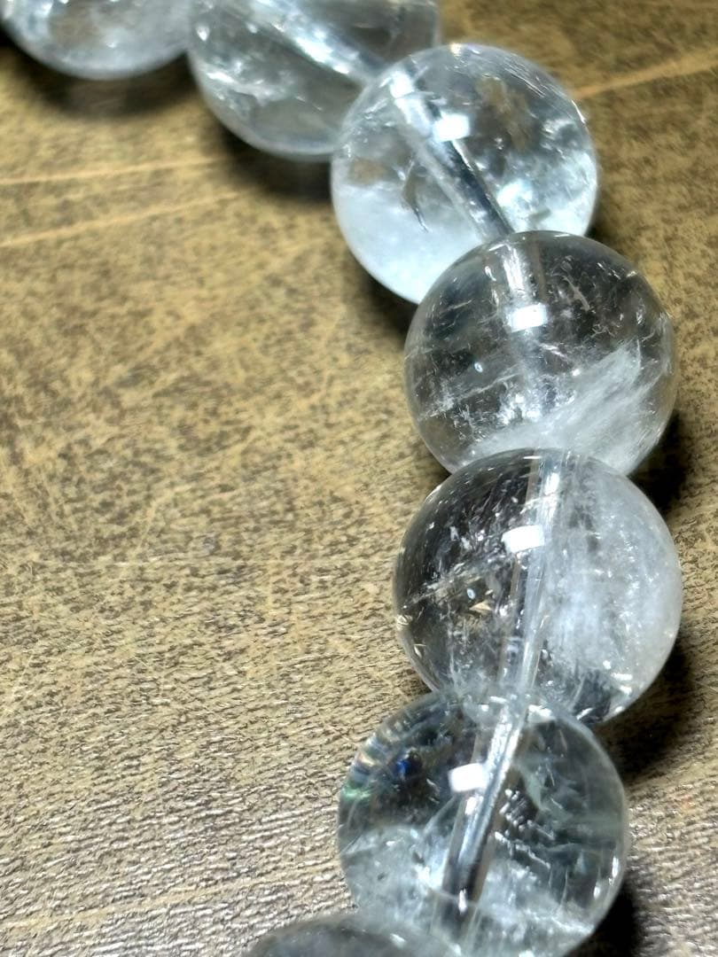 グリーンクォーツアゼツライトブレスレット11.3〜11.9㎜（新品未使用）高品質