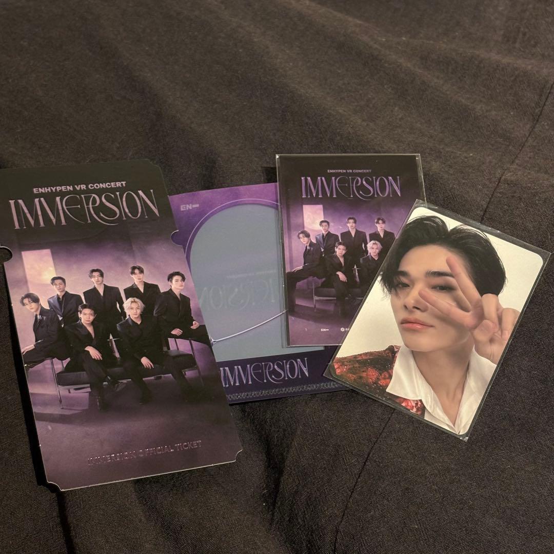 LINE MUSIC ソンフン enhypen サノク 公開放送 トレカ