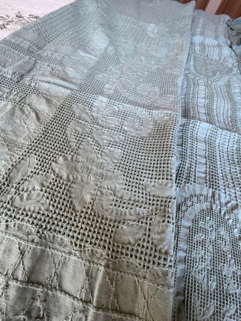 トルコ向けデザイン ハート柄コットンベッドスプレッド 150×200