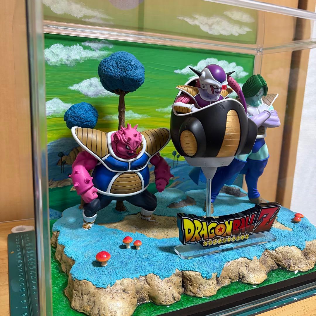 ドラゴンボール ジオラマ リペイント 自作 ナメック星 フィギュア
