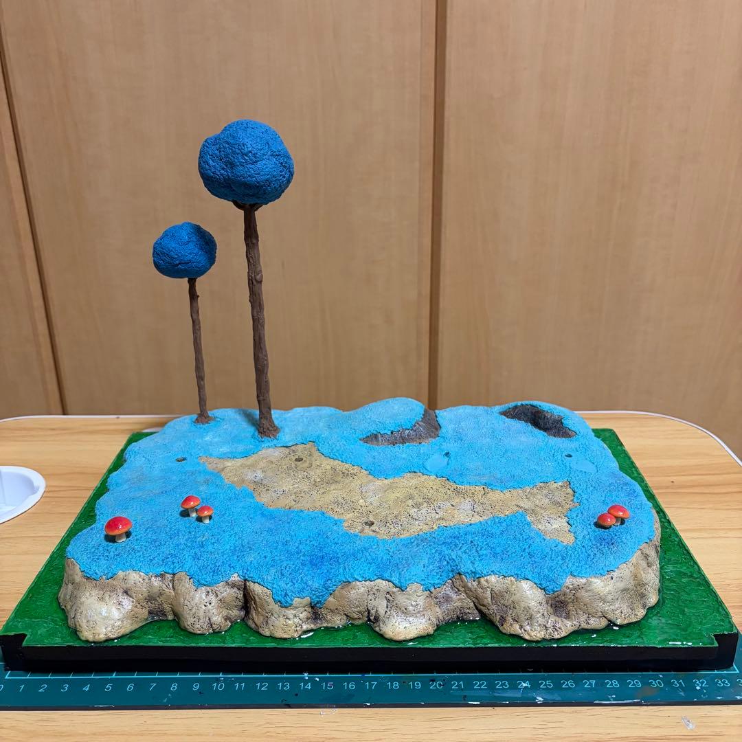 ドラゴンボール ジオラマ リペイント 自作 ナメック星 フィギュア