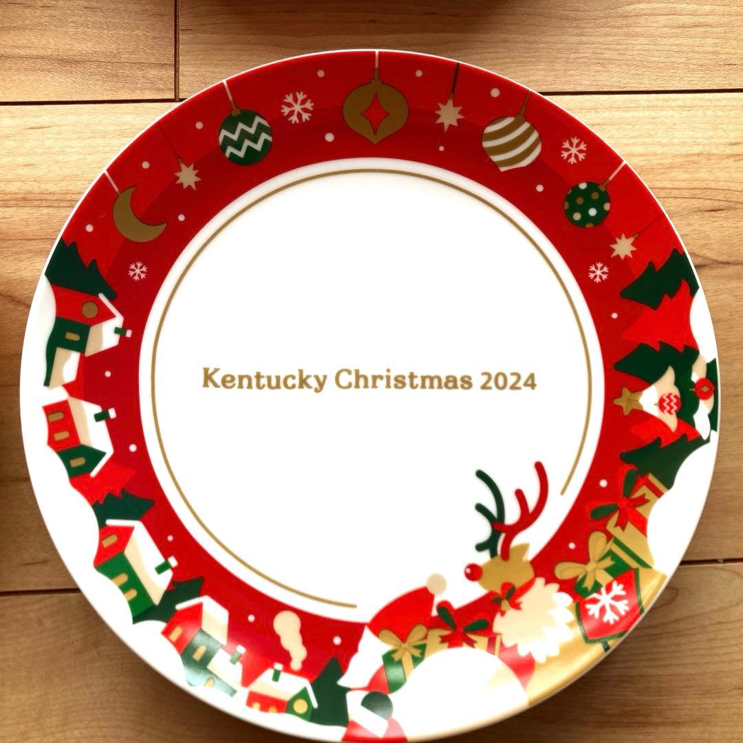 ケンタッキー、クリスマスオリジナルプレート3種類セット - メルカリ