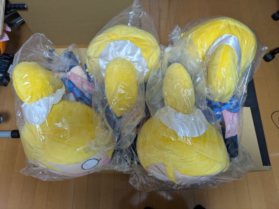 ラブライブ! 小泉花陽　ジャンボ寝そべりぬいぐるみ 8体まとめ売り　①