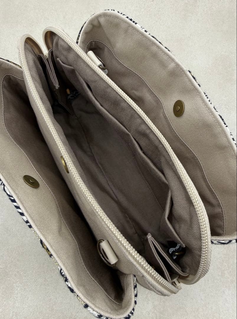 ミナペルホネン rosy ハンドメイドバッグ 201Ⓑ