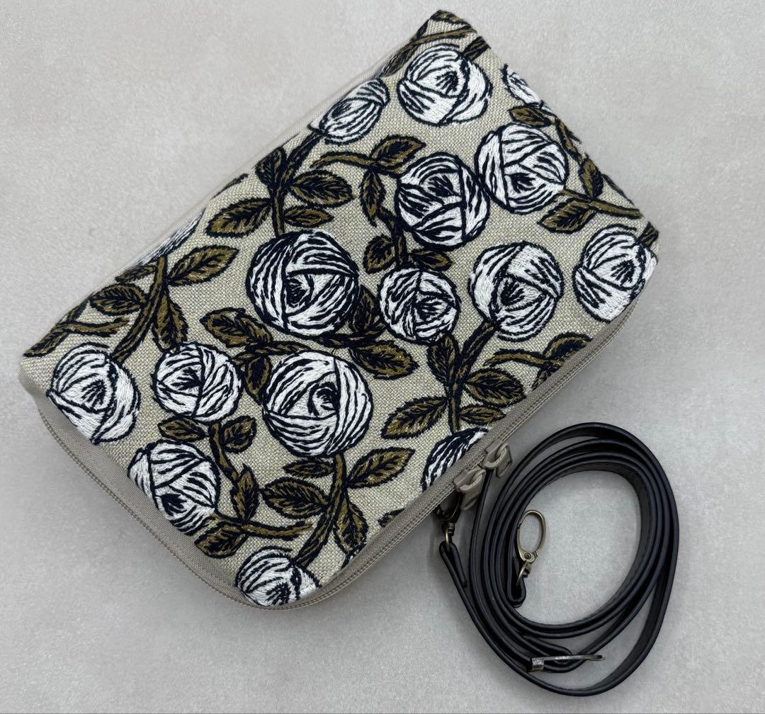 ミナペルホネン rosy ハンドメイドバッグ 201Ⓑ