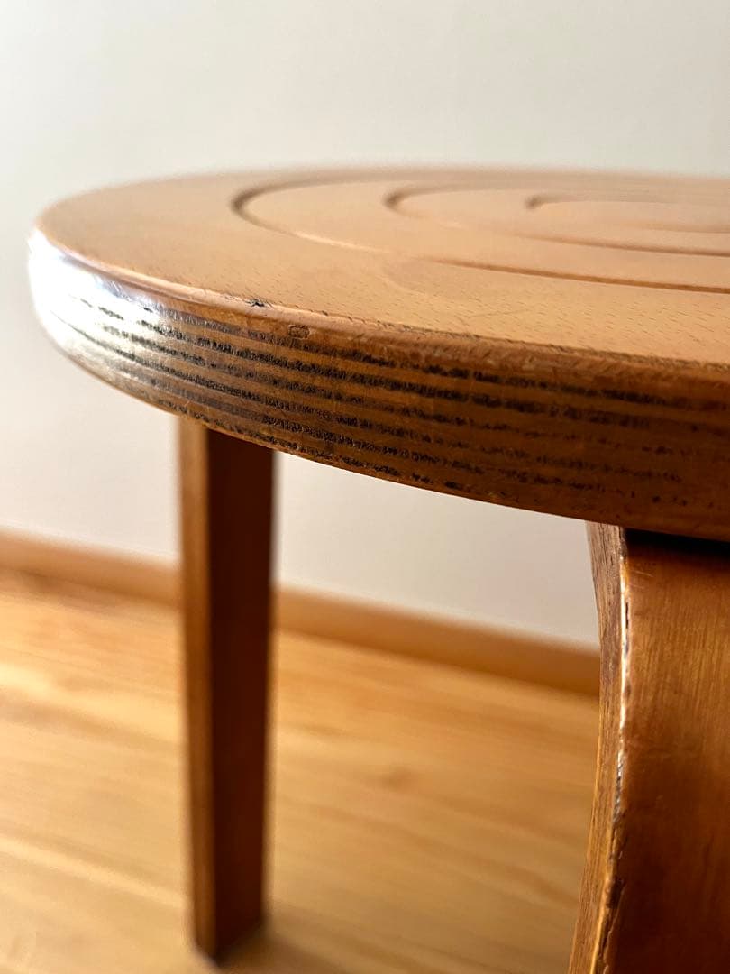 曲げ木スツール　送料込み