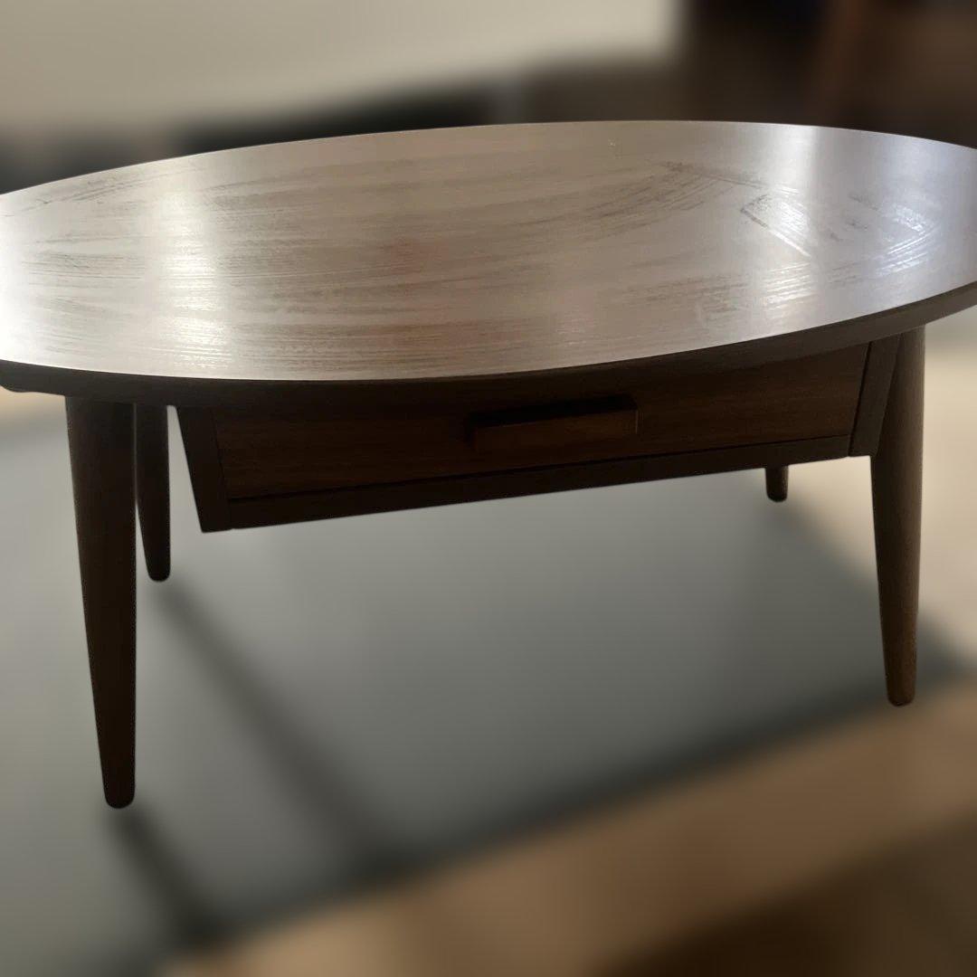 木製　ローテーブル