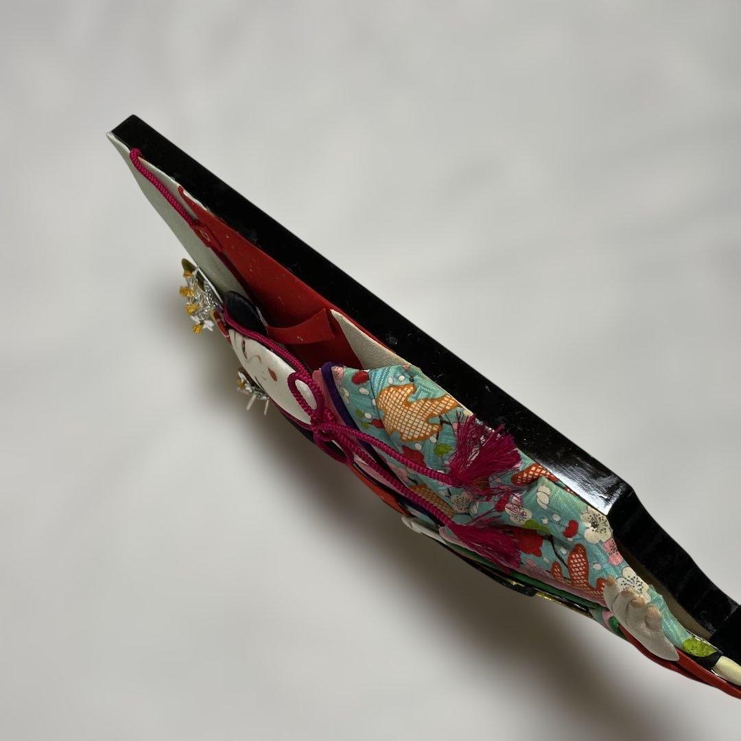 会津桐　レトロ　昭和　ヴィンテージ　特性羽子板　伝統的 羽子板 専用箱付き