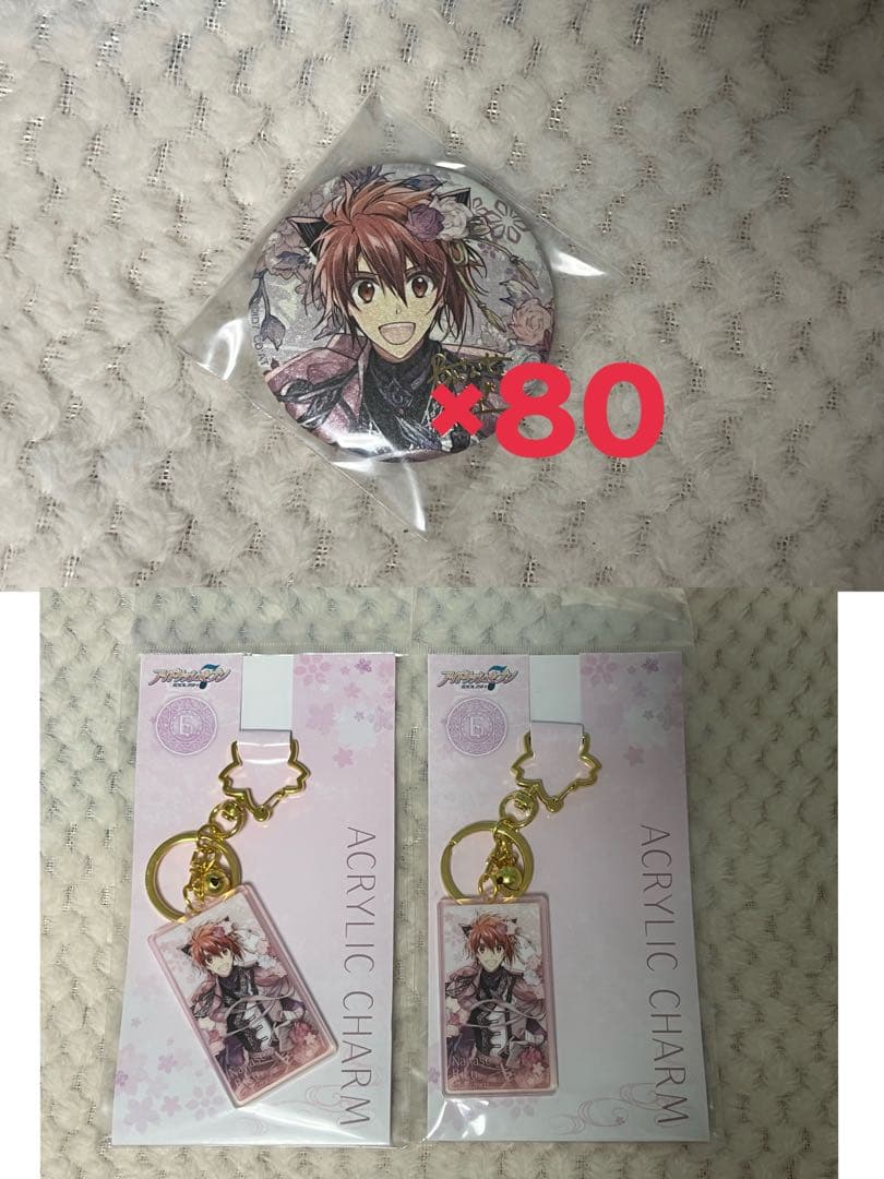 アイナナ アイドリッシュセブン 七瀬陸 缶バッジ