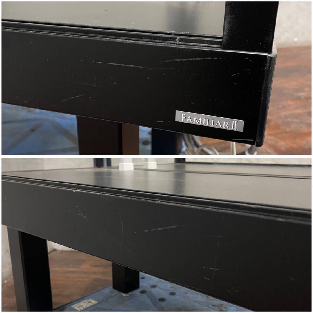 チヨダ FAMILIAR II ガラスショーケース ディスプレイ 飾り棚