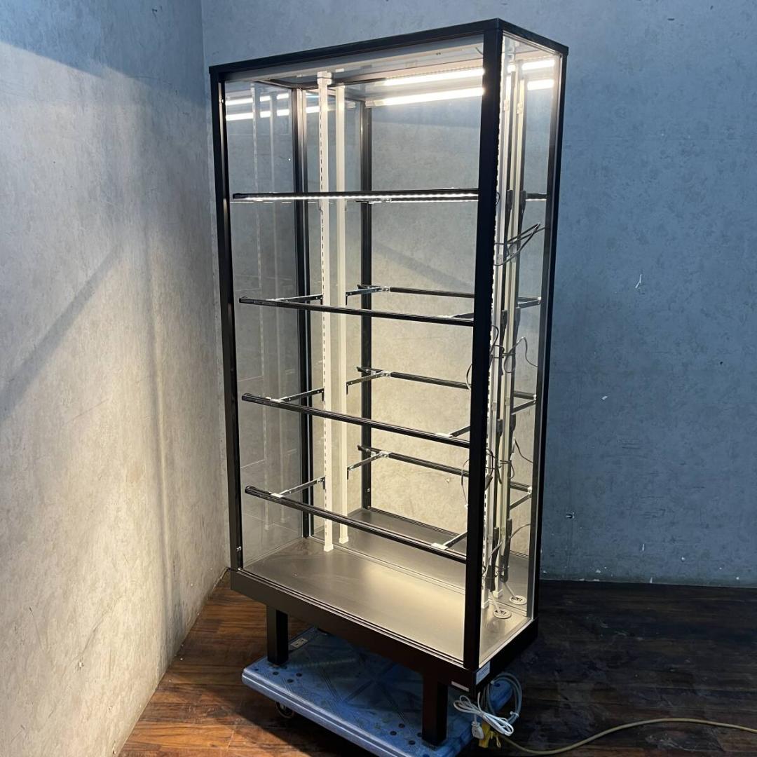 チヨダ FAMILIAR II ガラスショーケース ディスプレイ 飾り棚