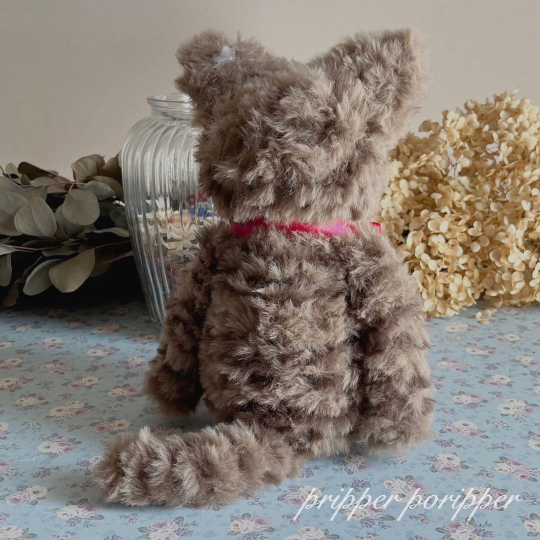 sample あみぐるみ　オーダーメイド　きじとらねこ　ぬいぐるみ