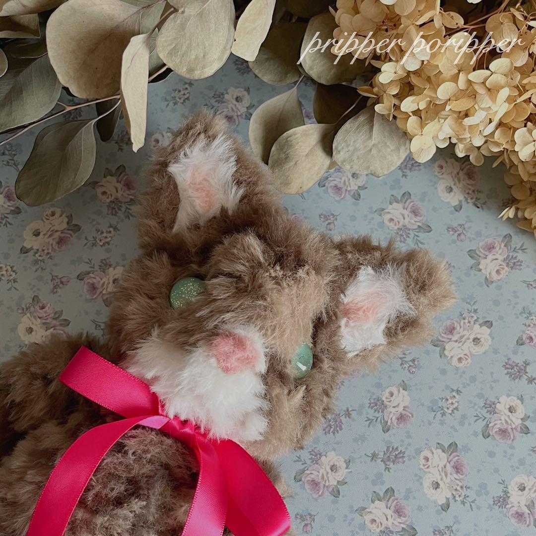 sample あみぐるみ　オーダーメイド　きじとらねこ　ぬいぐるみ