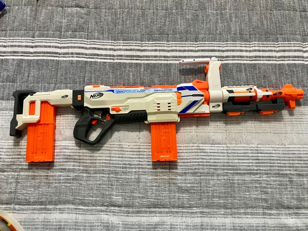 NERF 9点まとめ売り レギュレイター サージファイヤー ストッケード 弾