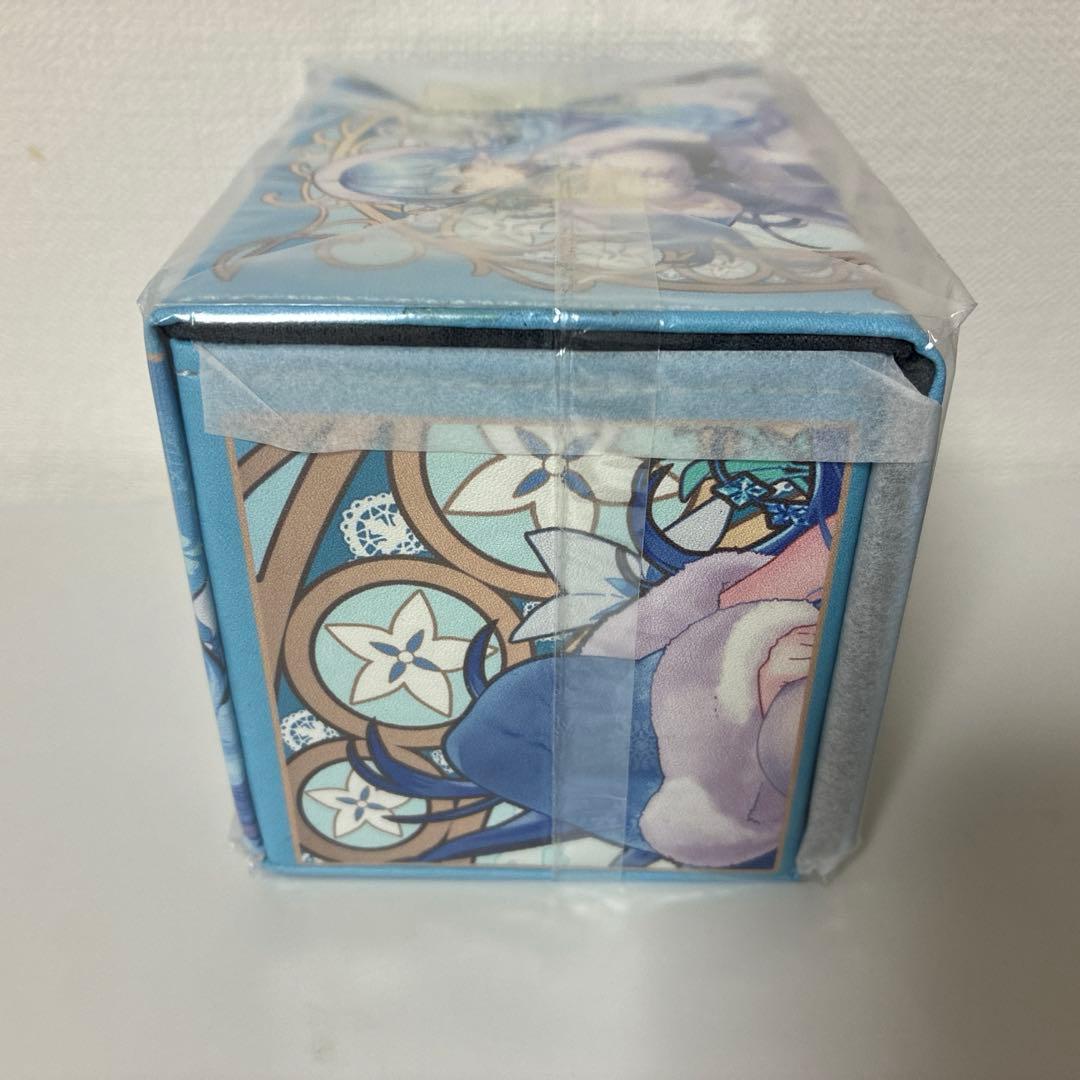 雪花 ラミィ】デッキケース 青 ホロライブ hololive 磁石 合皮製