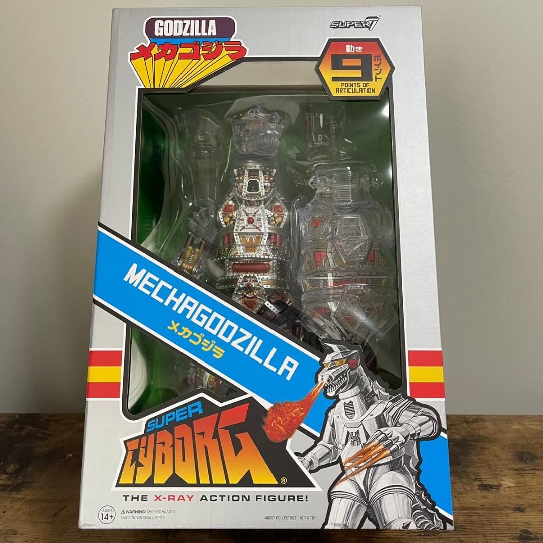 スーパー7 メカゴジラ クリアver 東宝 ゴジラ 特撮 新品 super7 - メルカリ