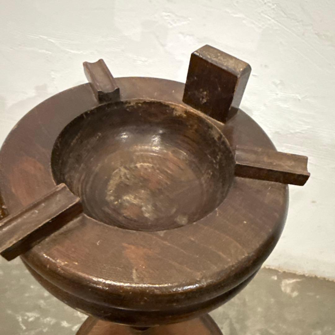 年末年始saleヴィンテージ　ウッドスタンド灰皿